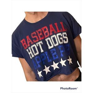 Old School Mens Cropped Shirt